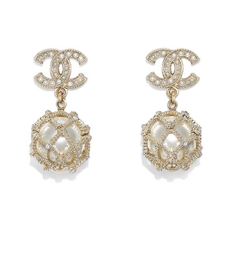 chanel au earrings|Chanel jewellery earrings.